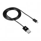 Canyon CNE-CFI1B Cable Lightning  a USB 2.0 Macho/Macho 1m Negro