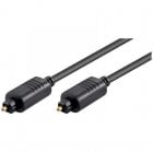 Goobay Cable de Audio Óptico Toslink Macho/Macho 2m Negro Goobay Cable de Audio Óptico Toslink Macho/Macho 2m Negro