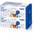 BWT Soft Filtered Water Pack 12 Filtros de Aguas Blandas para Jarras Filtradoras
