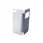 Ksix Folio Crystal View Funda Steel Carbon para iPhone 7/8