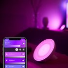 Philips Hue Bloom Lámpara de Mesa Inteligente RGB Negra