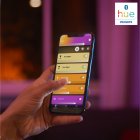 Philips Hue Bloom Lámpara de Mesa Inteligente RGB Negra