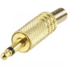 Valueline Conector Audio Mono Jack 3.5mm Macho Dorado Valueline Conector Audio Mono Jack 3.5mm Macho Dorado
