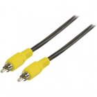 Valueline Cable RCA Compuesto Macho/Macho 1m Valueline Cable RCA Compuesto Macho/Macho 1m