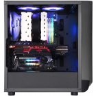 Silverstone Seta A1 Cristal Templado Titanio/Negro