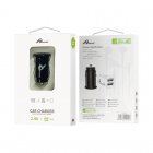 Home Cargador de Coche 2xUSB 5V 2.4A Negro