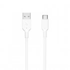 Home Cable USB 2.0 a Tipo C 3A 1m Blanco