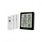 Bresser Temeo Higro Quadro Estación Meteorológica + 3 Sensores
