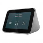 Lenovo Smart Clock Reloj Despertador Inteligente con Asistente de Google Gris
