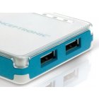 Conceptronic Stylish Hub 4 Portas USB 2.0 Azul