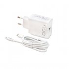 DCU Tecnologic Cargador 3A Power Delivery + Cable USB-C