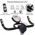 HomCom Bicicleta Estática de Spinning Profesional