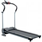 HomCom Cinta de Correr Plegable Negra/Gris
