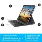 Logitech Slim Folio Pro Funda con Teclado para iPad Pro 12.9" (3/4 generación)