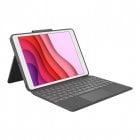 Logitech Combo Touch Funda con Teclado Retroiluminado para iPad 7/8/9 Generación
