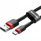 Baseus Cable USB Tipo-C Carga Rápida 3.0 5V/3A 1m Negro