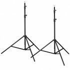 Bresser BR-D23 Soporte de Fondo 3m + Telón de Fondo Blanco 3x4m