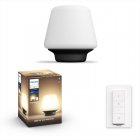 Philips Hue White Ambiance Wellness Candeeiro de Mesa LED com Comando