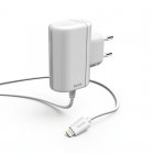 Hama Cargador Lightning 2.4A 1m Blanco