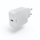 Hama Cargador 230V Tipo-C PowerDelivery + Qualcomm 18W 3A Blanco