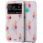 Cool Funda Flip Cover Dibujos Helados para Huawei P40 Lite E