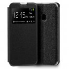 Cool Funda Flip Cover Liso Negra para Samsung Galaxy M21