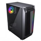 Cougar MX410-T ARGB Cristal Templado USB 3.0 Negra