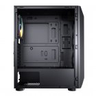 Cougar MX410-T ARGB Cristal Templado USB 3.0 Negra