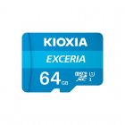 Kioxia Exceria MicroSDXC 64GB UHS-I U1 Classe 10 + Adaptador SD