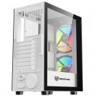 Nfortec Sygnus White ARGB Cristal Templado USB 3.0