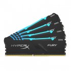 Kingston HyperX Fury RGB DDR4 2400MHz 128GB 4x32GB CL15