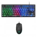 Mars Gaming MCPTKL Combo Gaming Teclado RGB + Ratón 3200 DPI Negros