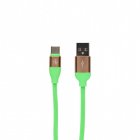 Contact CAble USB-A a USB-C 1.5m Verde