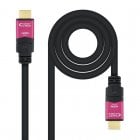 Nanocable Cable HDMI V2.0 4K@60Hz 18Gbps con Repetidor Macho/Macho 15m Negro