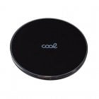 Cool Dock Base Cargador Smartphone Inalámbrico Qi Universal Carga Rápida Negro Cool Dock Base Cargador Smartphone Inalámbrico Qi Universal Carga Rápida Negro