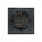 V-Tac VT-5134 Enchufe de Pared Inteligente WiFi Negro