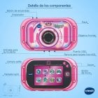 VTech Kidizoom Touch 5.0 Cámara Táctil Infantil Rosa