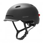 Smart4u Casco con Luz LED Talla L Negro