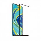 Muvit Protector Pantalla Cristal Templado Plano Marco Negro para Xiaomi Redmi Note 9s