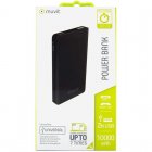 Muvit Powerbank 10000 mAh USB QC 3.0 + 2 MicroUSB + Tipo C Negra