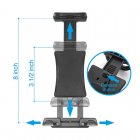 Macally Soporte Aluminio Extensible de Coche para Tablet hasta 18.4cm