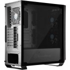 SilverStone SST-PM02W-G TorreATX Cristal Templado Negra