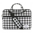 Evitta Chequered Sleeve Funda Maletín para Portátil de 15.6"