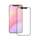 Ksix Cristal Templado 9H Full Glue 2.5D Borde Negro iPhone 12