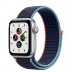 Apple Watch SE GPS + Cellular 40mm Aluminio en Plata Correa Loop Deportiva Azul Marino Intenso