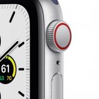 Apple Watch SE GPS + Cellular 40mm Aluminio en Plata Correa Loop Deportiva Azul Marino Intenso
