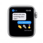 Apple Watch SE GPS + Cellular 40mm Aluminio en Plata Correa Loop Deportiva Azul Marino Intenso