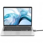 Maclocks Cable Antirrobo Candado con Llave para MacBook Air 2019/2020 Plata