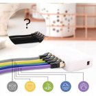 Duronic Cable de Red SFTP Cat8 1.5m Gris