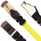 Duronic Cable de Red SFTP Cat8 1.5m Amarillo
